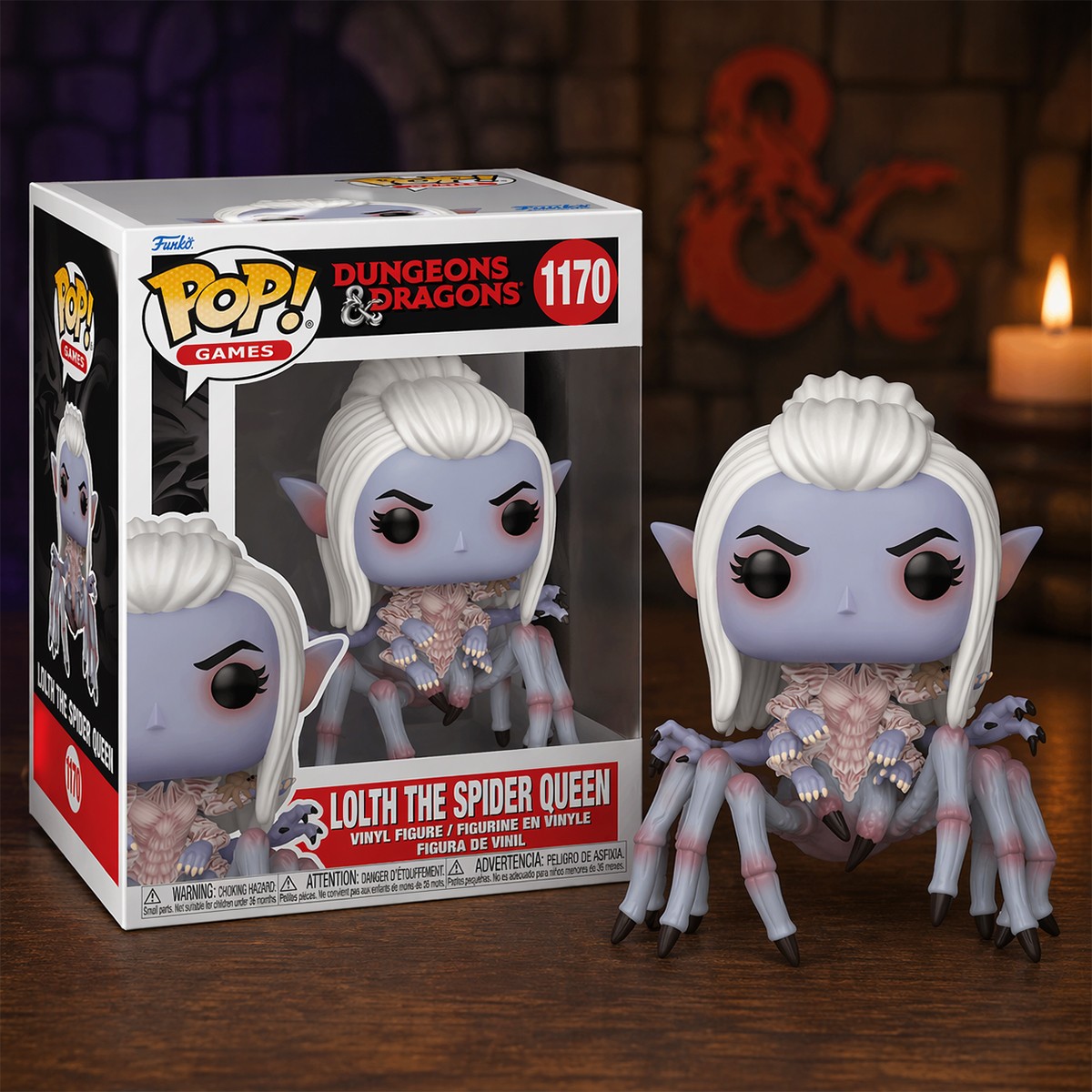 Колекційна ігрова фігурка Spider Queen - Dungeons and Dragons Funko POP — превʼю 6