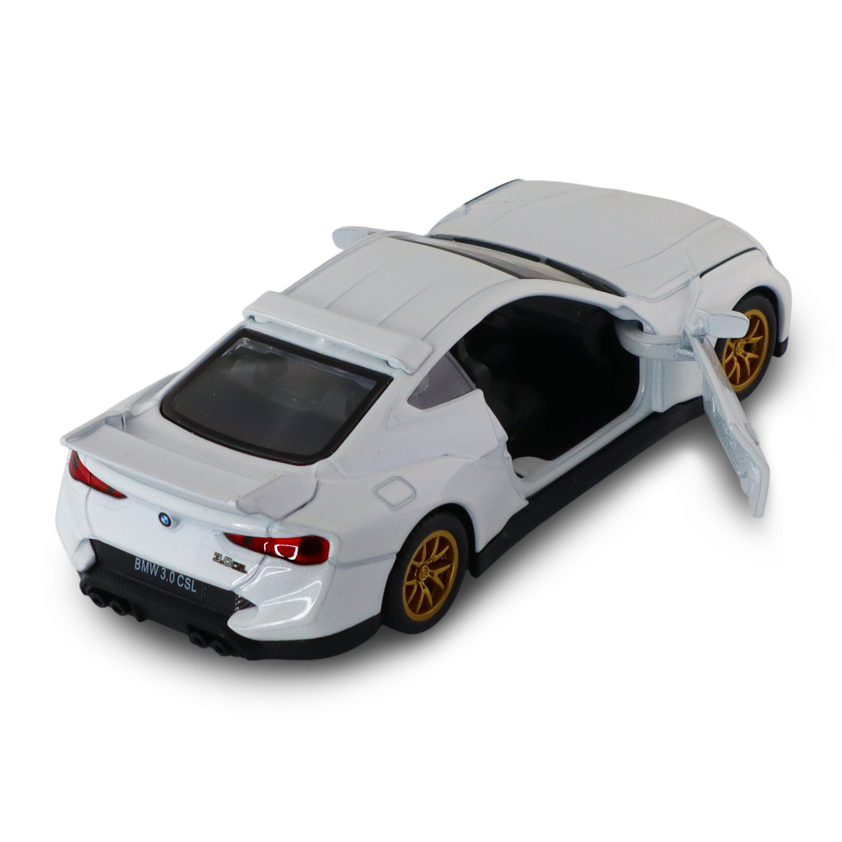 Автомодель Techno Drive BMW 3.0 CSL металева 1:42 Біла — превʼю 17