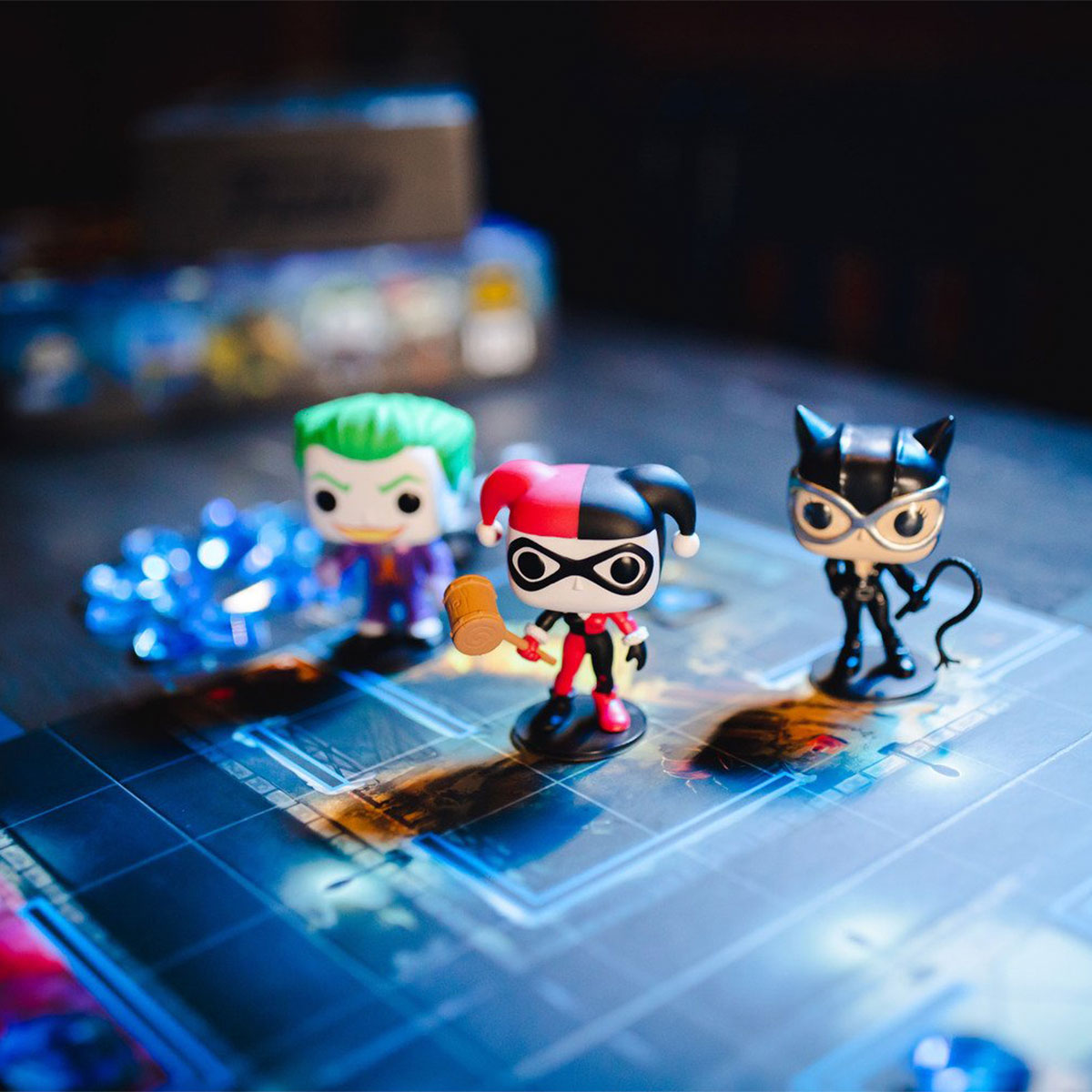 Настільна гра Pop! Funkoverse DC 4 фігурки для 2-4 гравців — превʼю 5