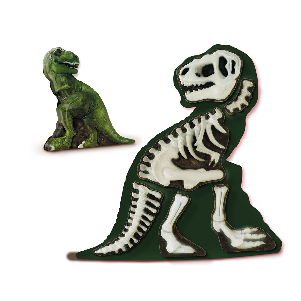Набір для творчості Ті-Рекс зі скелетом 5 років гіпсовий — превʼю 12