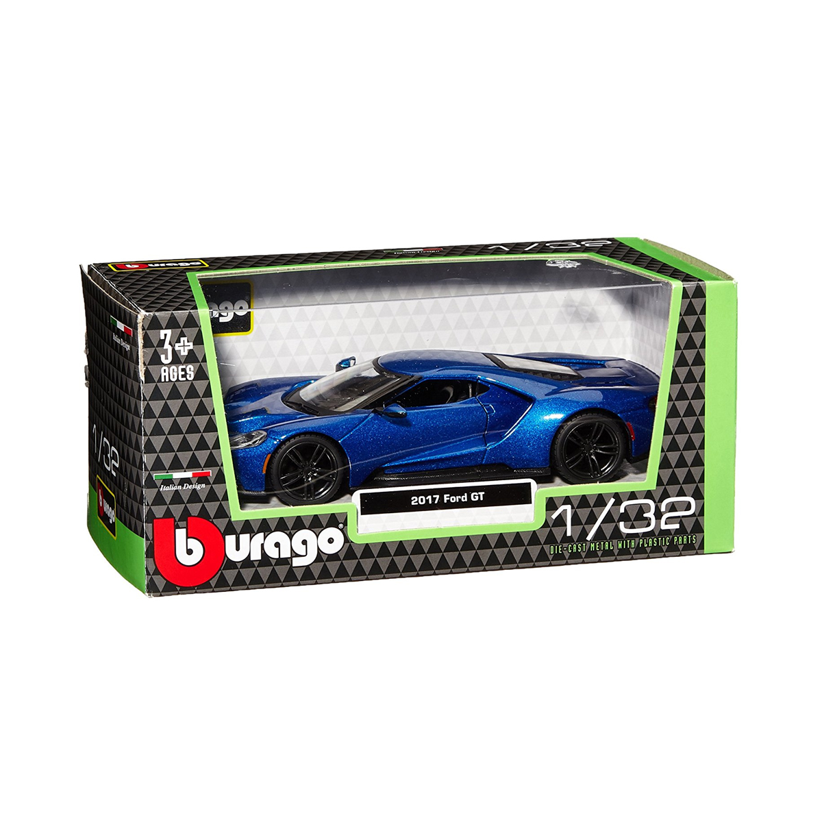 Автомодель Ford GT Bburago Street Fire 1:32 металева — превʼю 10