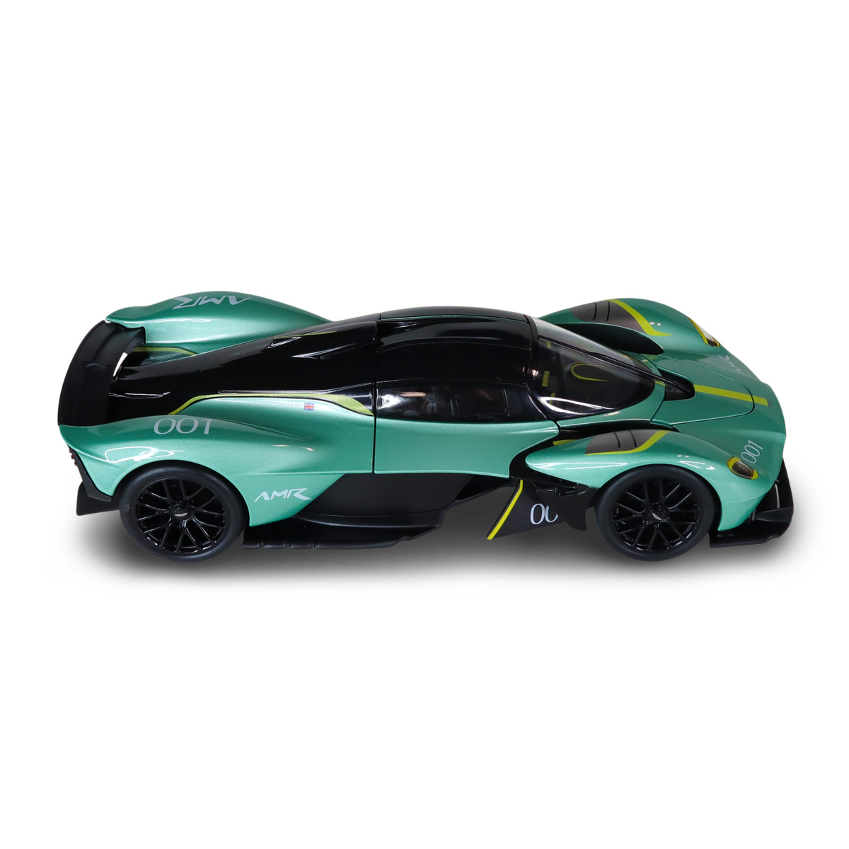 Автомодель Aston Martin Valkyrie Techno Drive 1:18 металева Зелена — превʼю 29