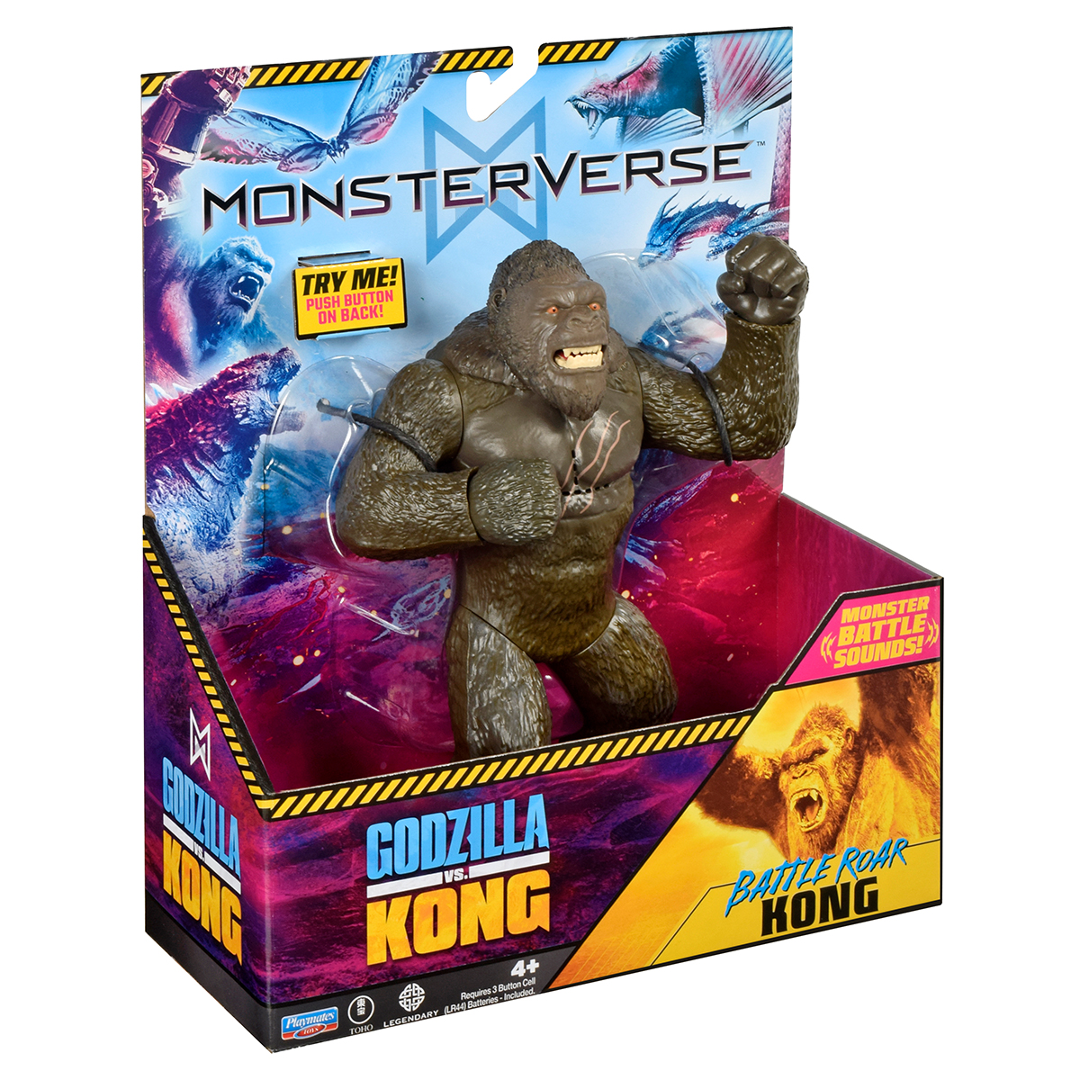 Фігурка Godzilla vs Kong Конг зі звуковими ефектами — превʼю 13