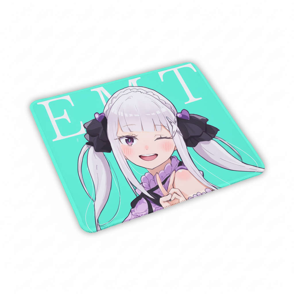 Килимок для миші Життя в альтернативному світі з нуля Re:Zero Kara Hajimeru Isekai Seikatsu Емілія 26*21 см 9731536-03-010 — превʼю 2