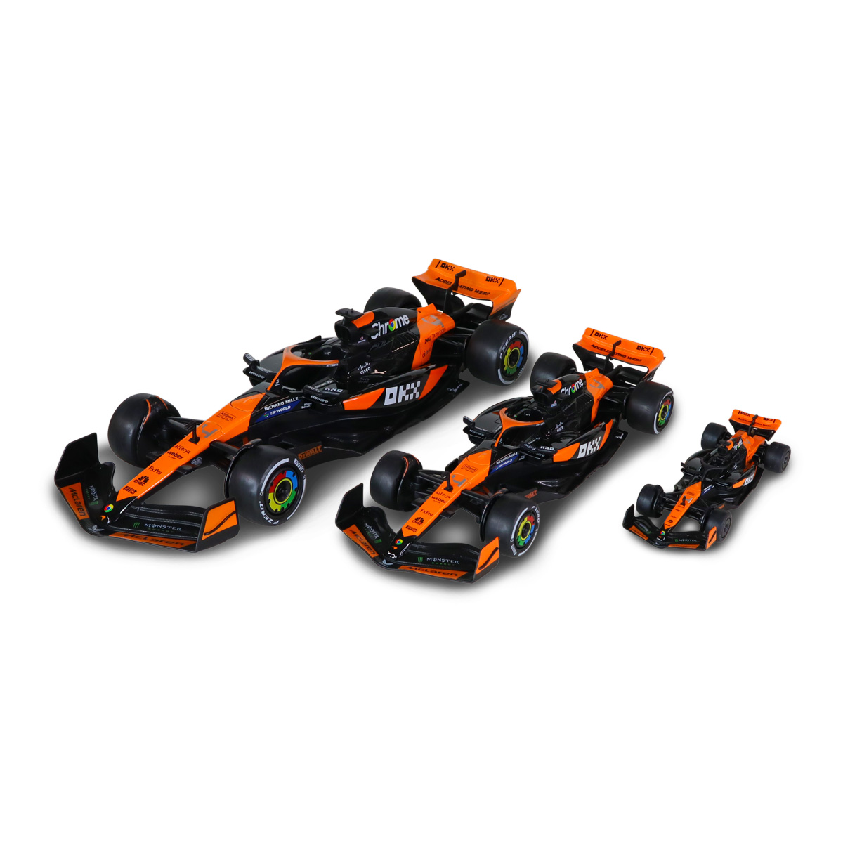 Автомодель McLaren F1 2024 Techno Drive 1:24 Помаранчева — превʼю 17