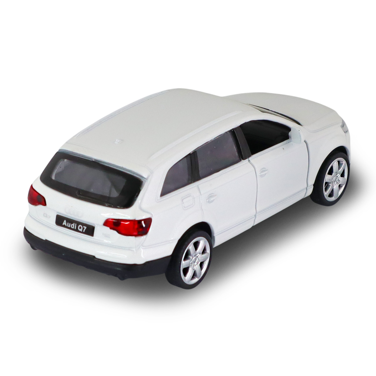 Автомодель Audi Q7 металева 1:43 Techno Drive Біла — превʼю 26