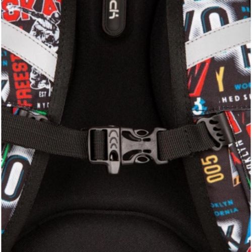 Рюкзак молодіжний CoolPack JOY S Big City 39x28x17 см Різнобарвний — превʼю 5