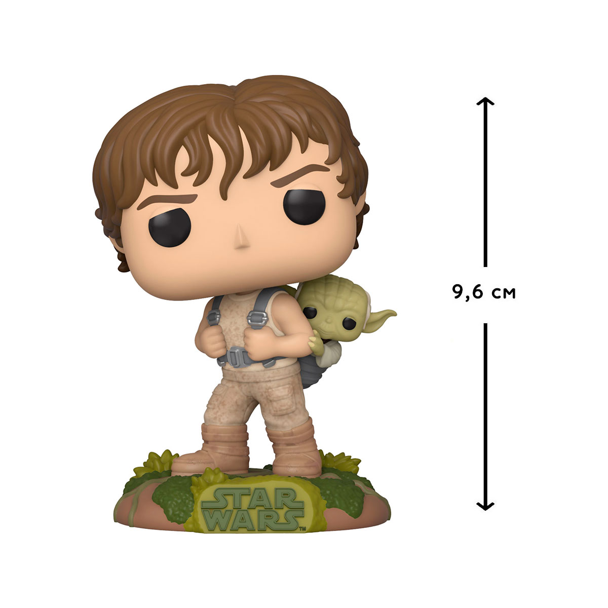 Ігрова фігурка Funko POP! Люк з Йодою 9,6 см — превʼю 2