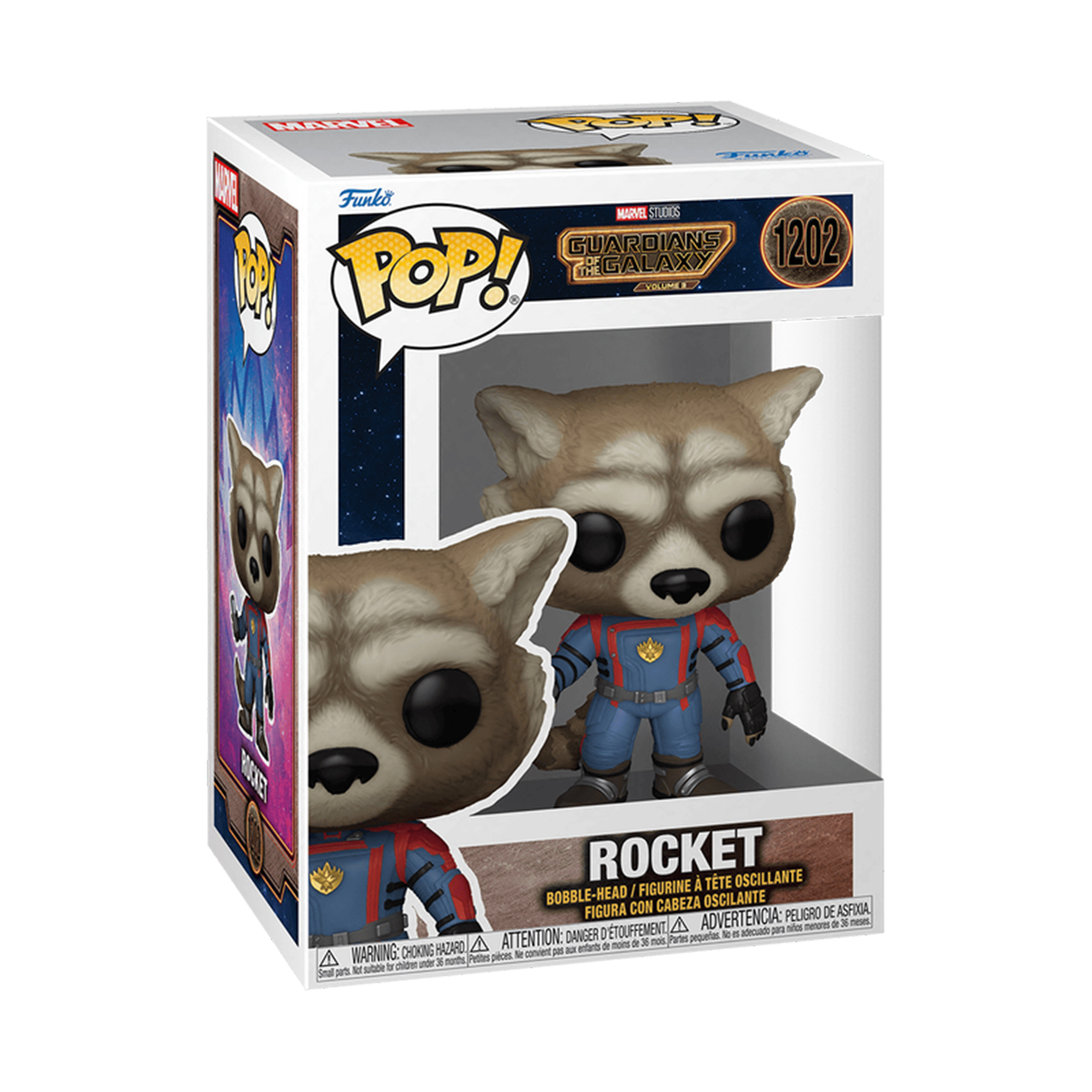 Фігурка Funko Pop — Єнот Ракета (Rocket Raccoon) — 9,6 см — превʼю 8
