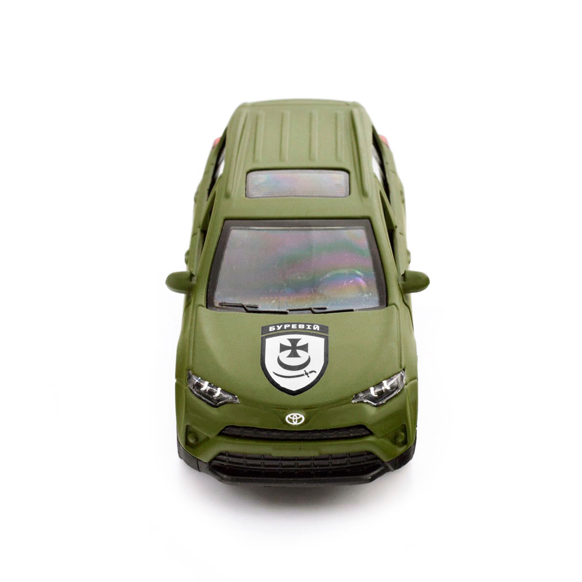 Автомодель Toyota RAV4 Буревій TechnoDrive 1:40 Шеврони Героїв металева — превʼю 31