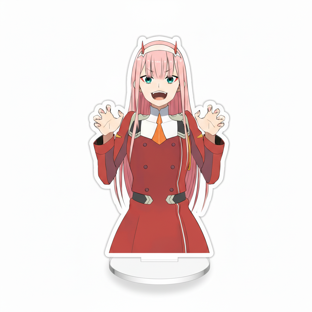 Акрилова фігурка Милий у Франксі Darling in the Franxx 150 x 50 мм — превʼю 3