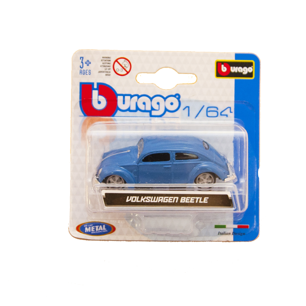 Колекційна модель автомобіля Bburago 1:64 металева — превʼю 2