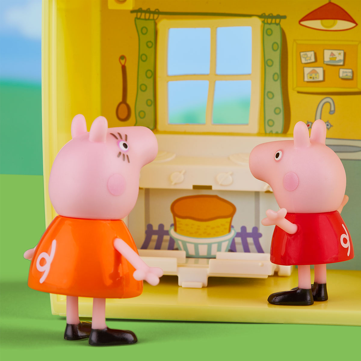 Ігровий набір Будиночок Пеппи Peppa Pig двоповерховий з фігуркою та меблями — превʼю 17