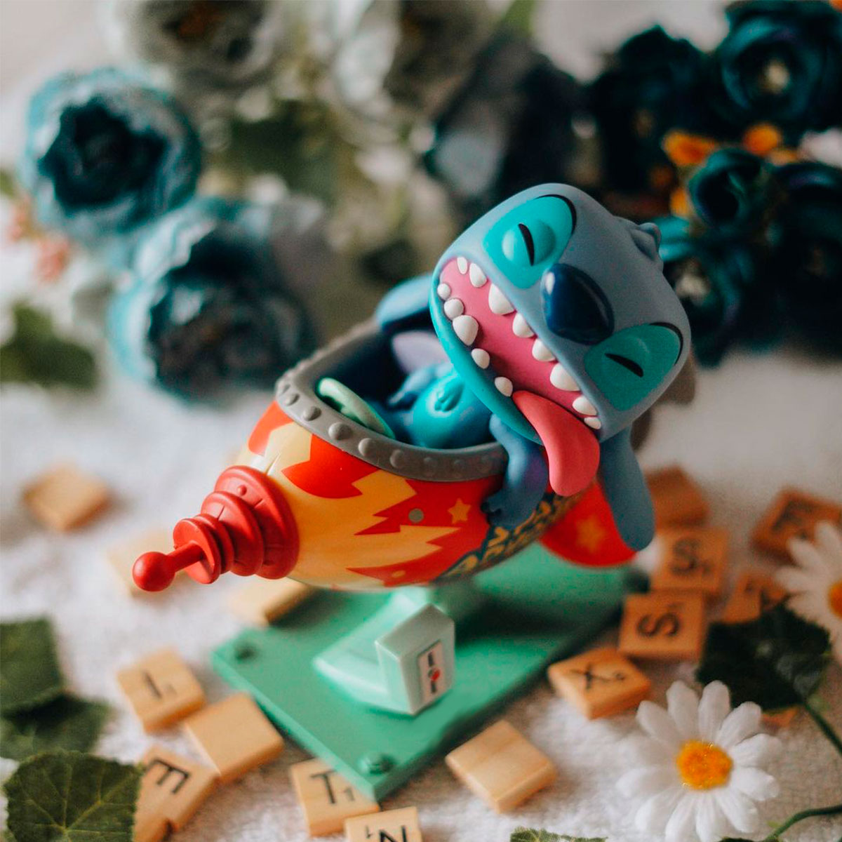 Ігрова фігурка Stitch in Rocket - Funko POP Disney - колекційна іграшка Синій — превʼю 11