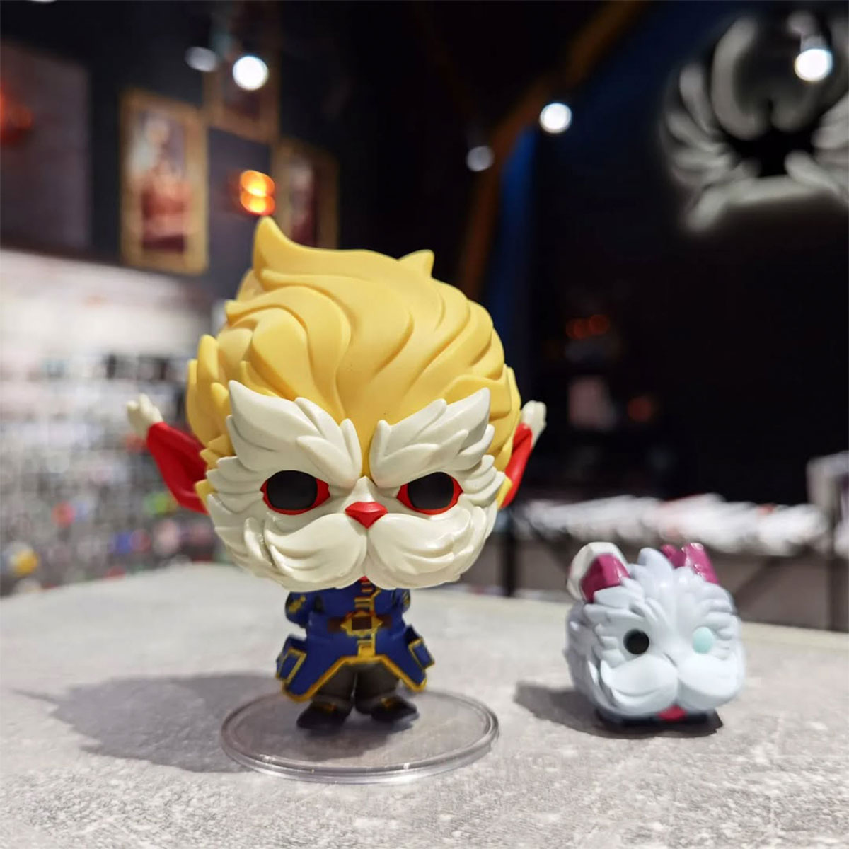 Ігрова фігурка Funko POP - Хеймердінгер з Поро - Heimerdinger with Poro — превʼю 6