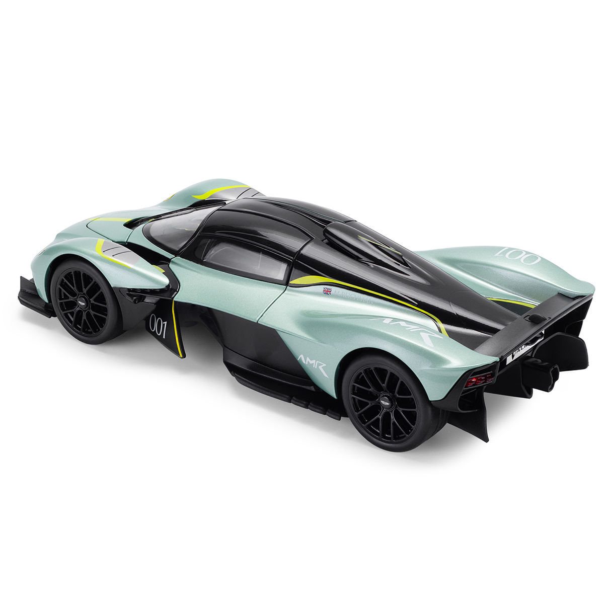 Автомодель Aston Martin Valkyrie Techno Drive 1:18 металева Зелена — превʼю 26