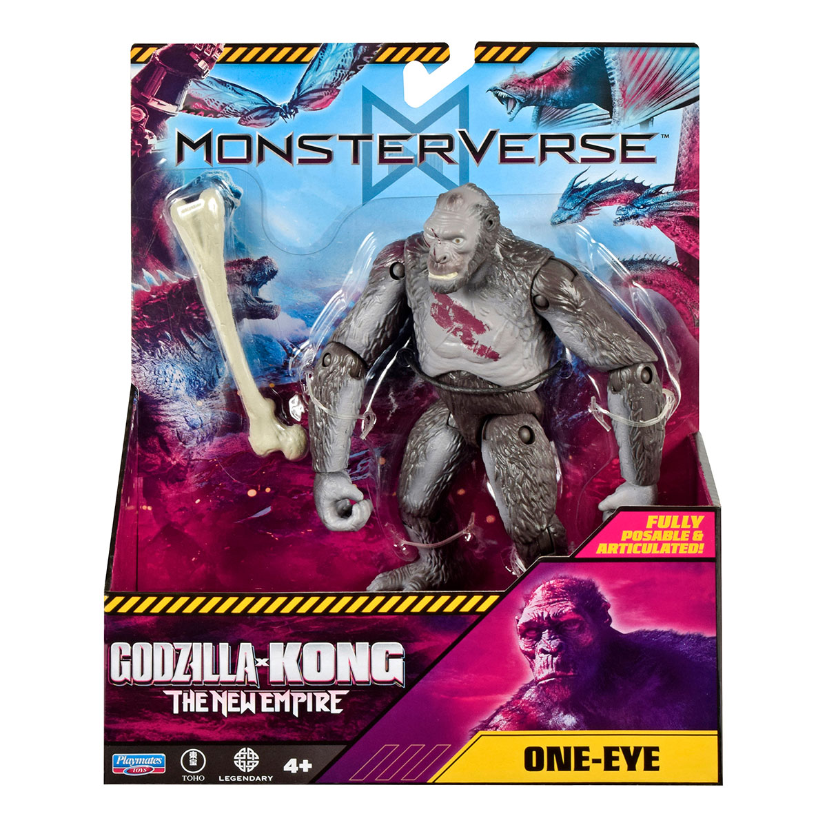 Фігурка Godzilla vs. Kong Одноокий з аксесуаром — превʼю 10