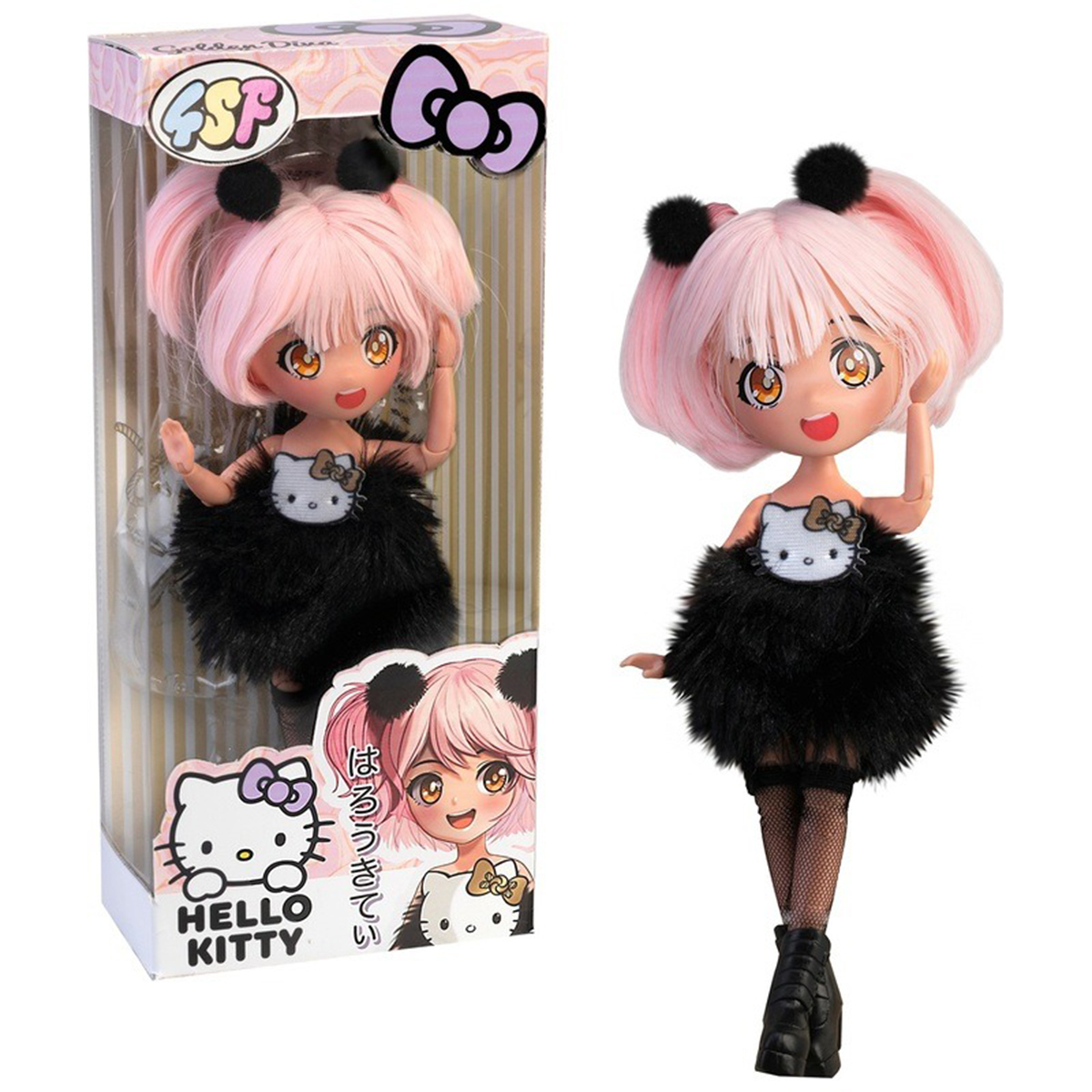 Лялька 4SF Manga Dolls Hello Kitty Золота Діва 19,5 см — превʼю 11