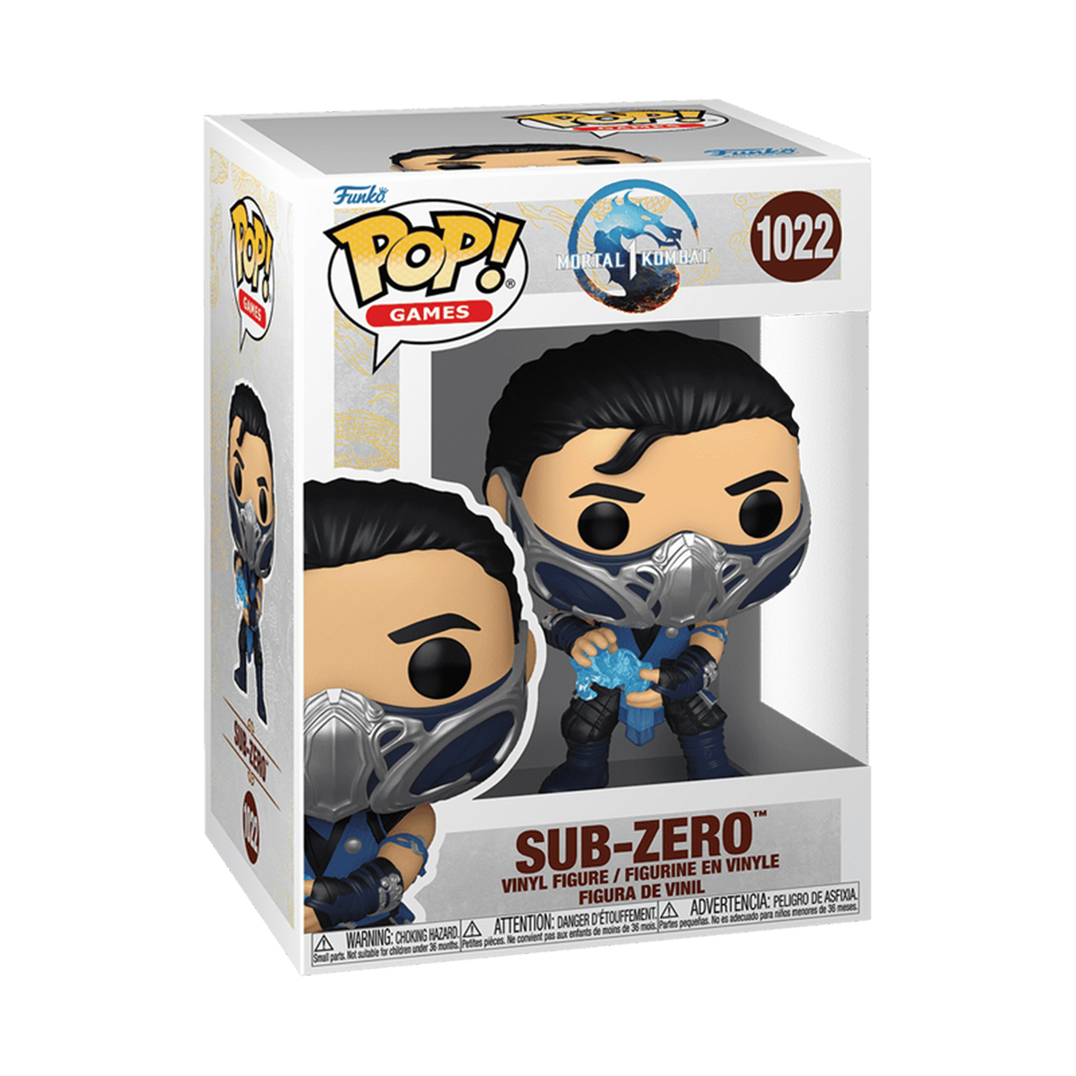 Колекційна ігрова фігурка Funko Pop Mortal Kombat - Sub-Zero Багатоколірний — превʼю 4