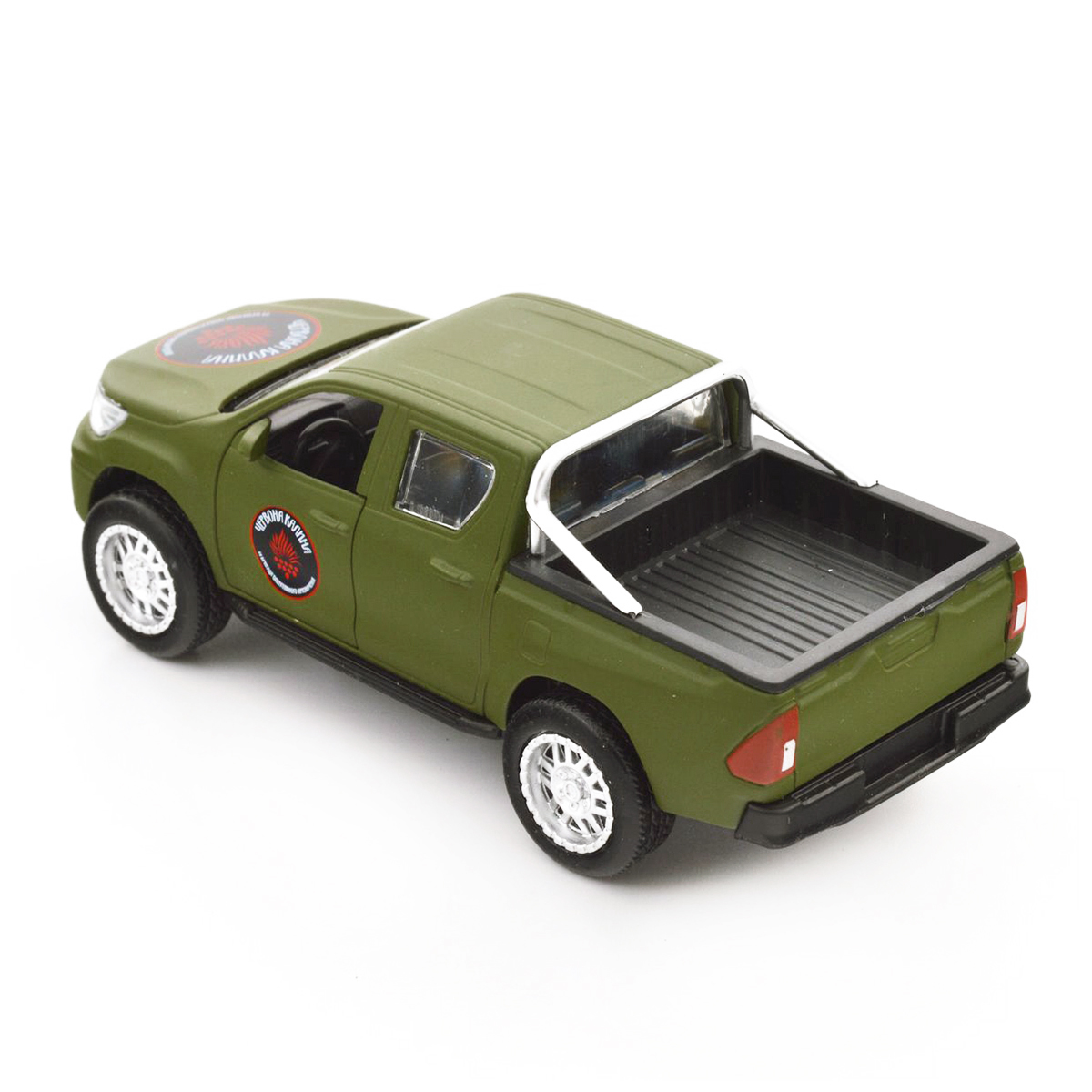 Автомодель TechnoDrive Toyota Hilux Червона калина 1:40 металева — превʼю 27