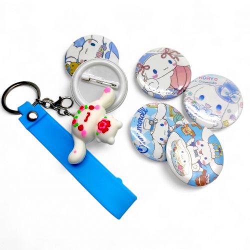 Рюкзак шкільний Sanrio Cinnamoroll для дівчаток 31x41x15 см Блакитний — превʼю 3