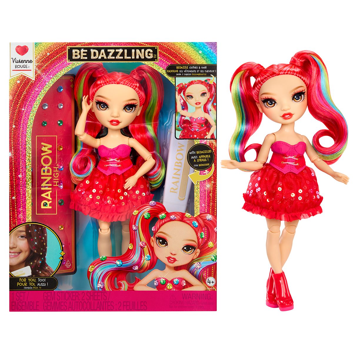 Лялька Rainbow High серії Be Dazzling – Вів’єн — превʼю 9