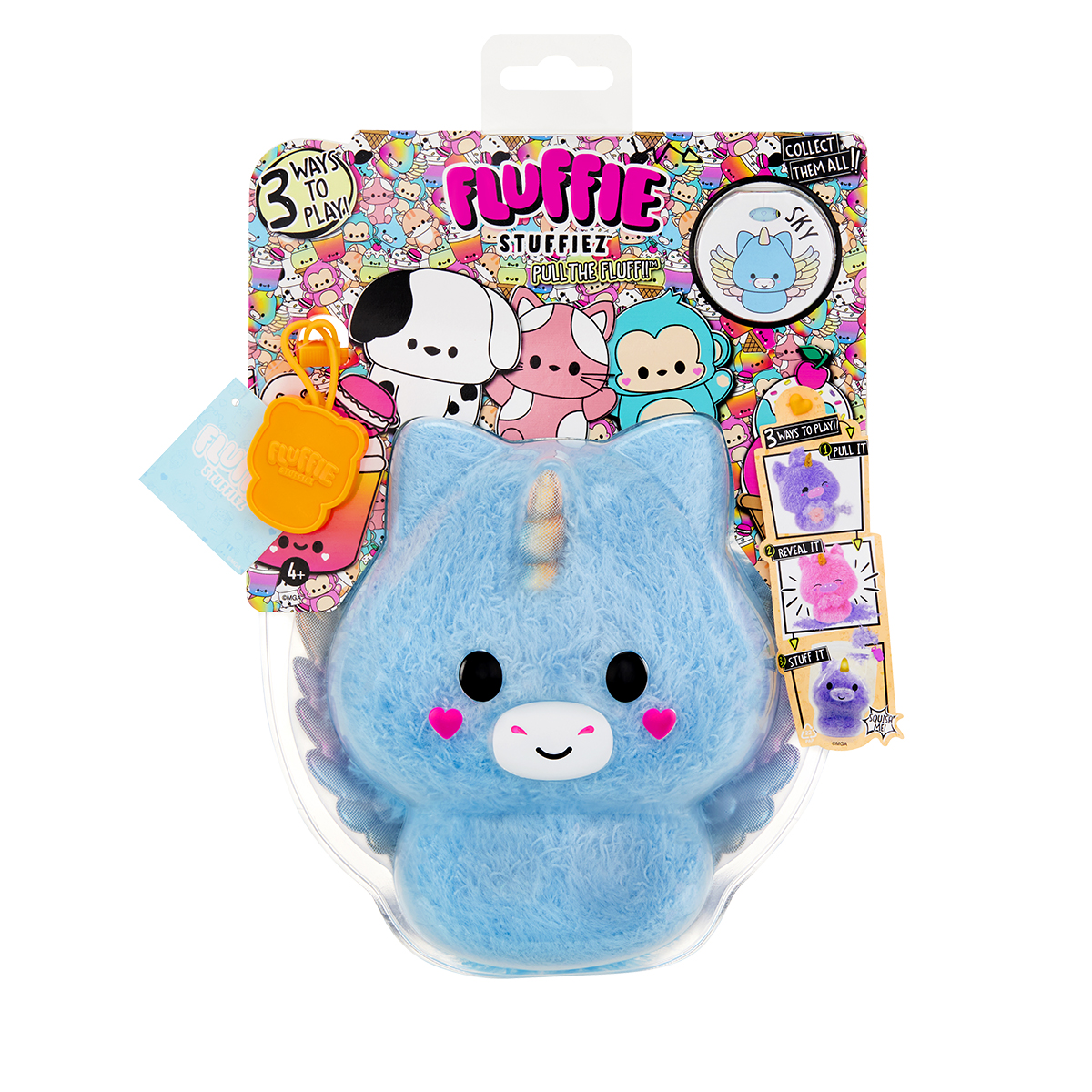М'яка іграшка Fluffie Stuffiez – Пегас (Pegasus) – 15 см — превʼю 10