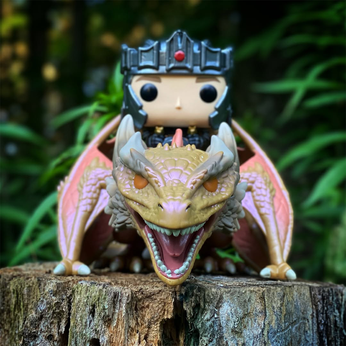 Колекційна ігрова фігурка Funko POP Rides Дім Дракона - Ейґон Тарґарієн Сонцежар — превʼю 6