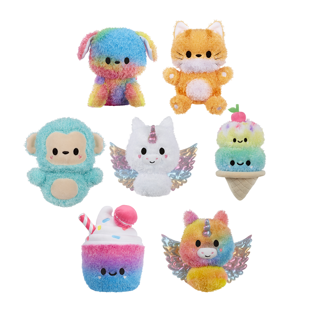 М'яка іграшка-антистрес Fluffie Stuffiez – Морозиво (Ice Cream) – Small Plush — превʼю 18