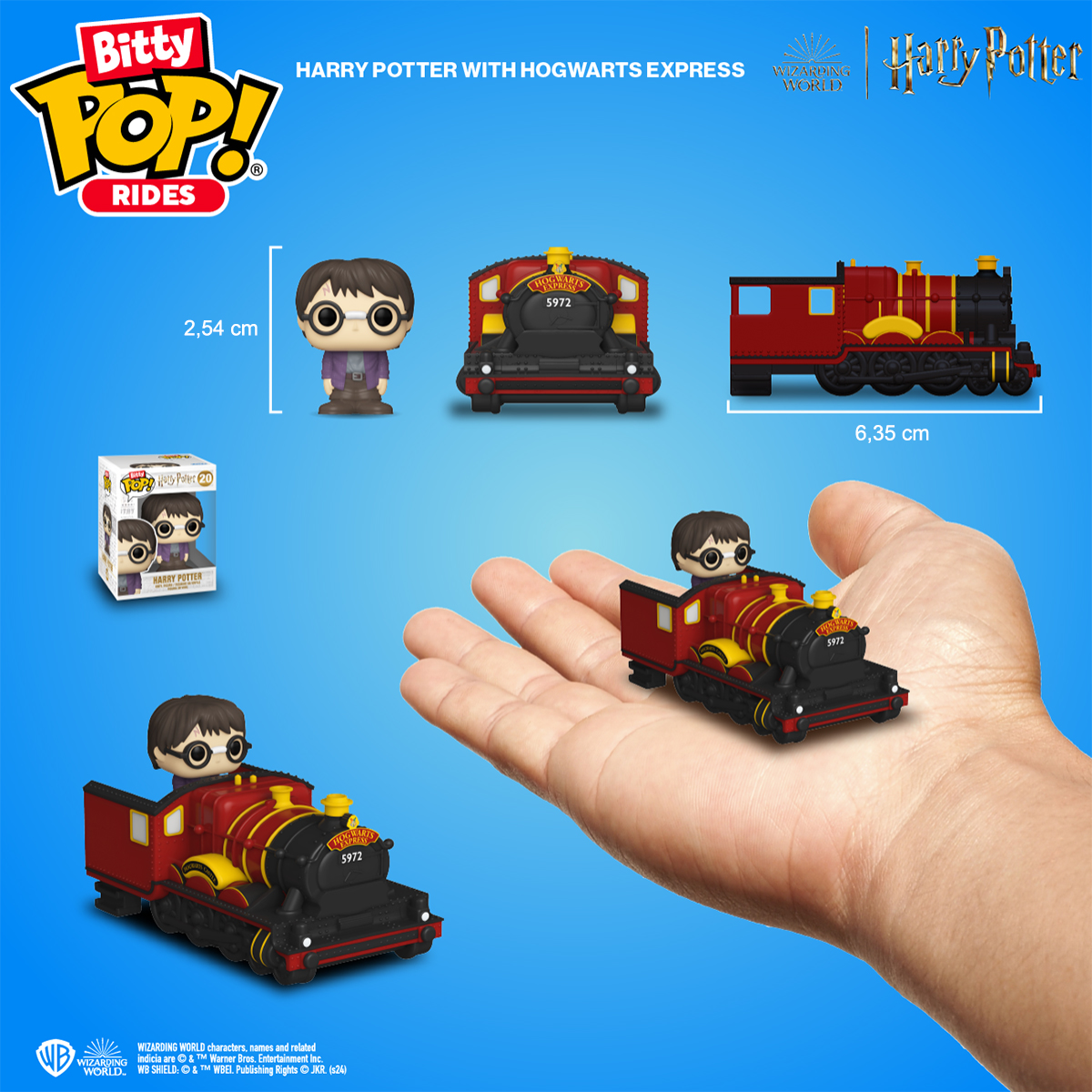 Фігурка Funko Bitty Pop Ride — Гаррі Поттер та Гоґвортський експрес (Harry Potter and Hogwarts Express) — превʼю 7