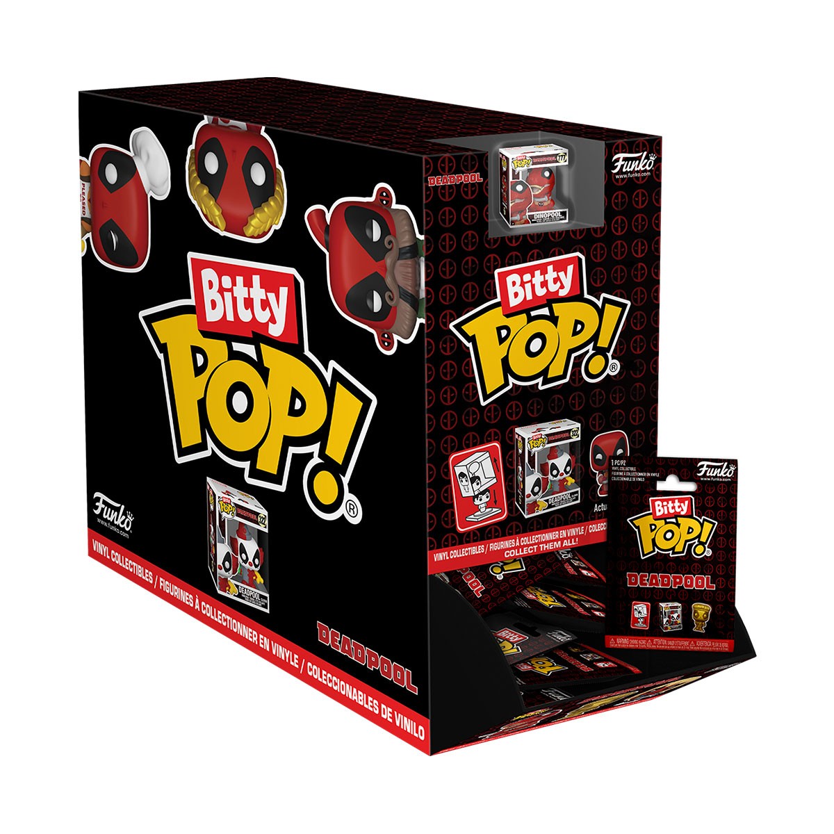 Фігурка Funko Bitty Pop — Дедпул (Deadpool) — 2,5 см в асортименті — превʼю 8