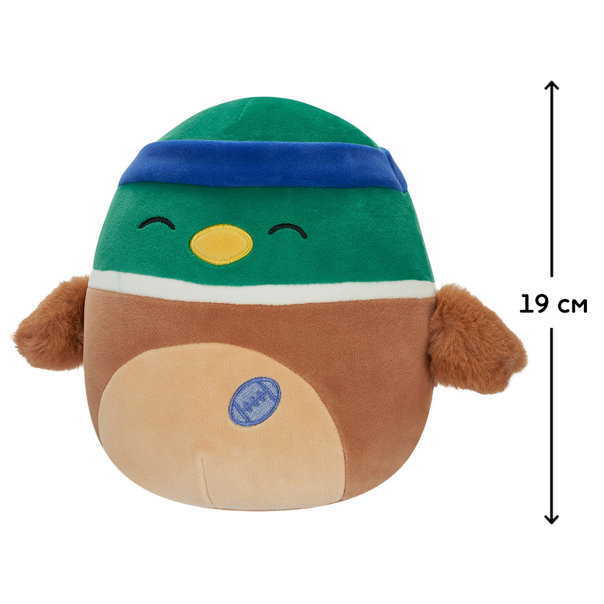 М'яка іграшка Squishmallows — Качка Ейвері (Avery the Duck) — 19 см — превʼю 6