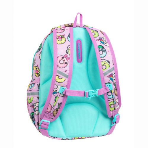 Рюкзак молодіжний CoolPack JOY S Happy Donuts 17х39х28 см Рожевий — превʼю 2
