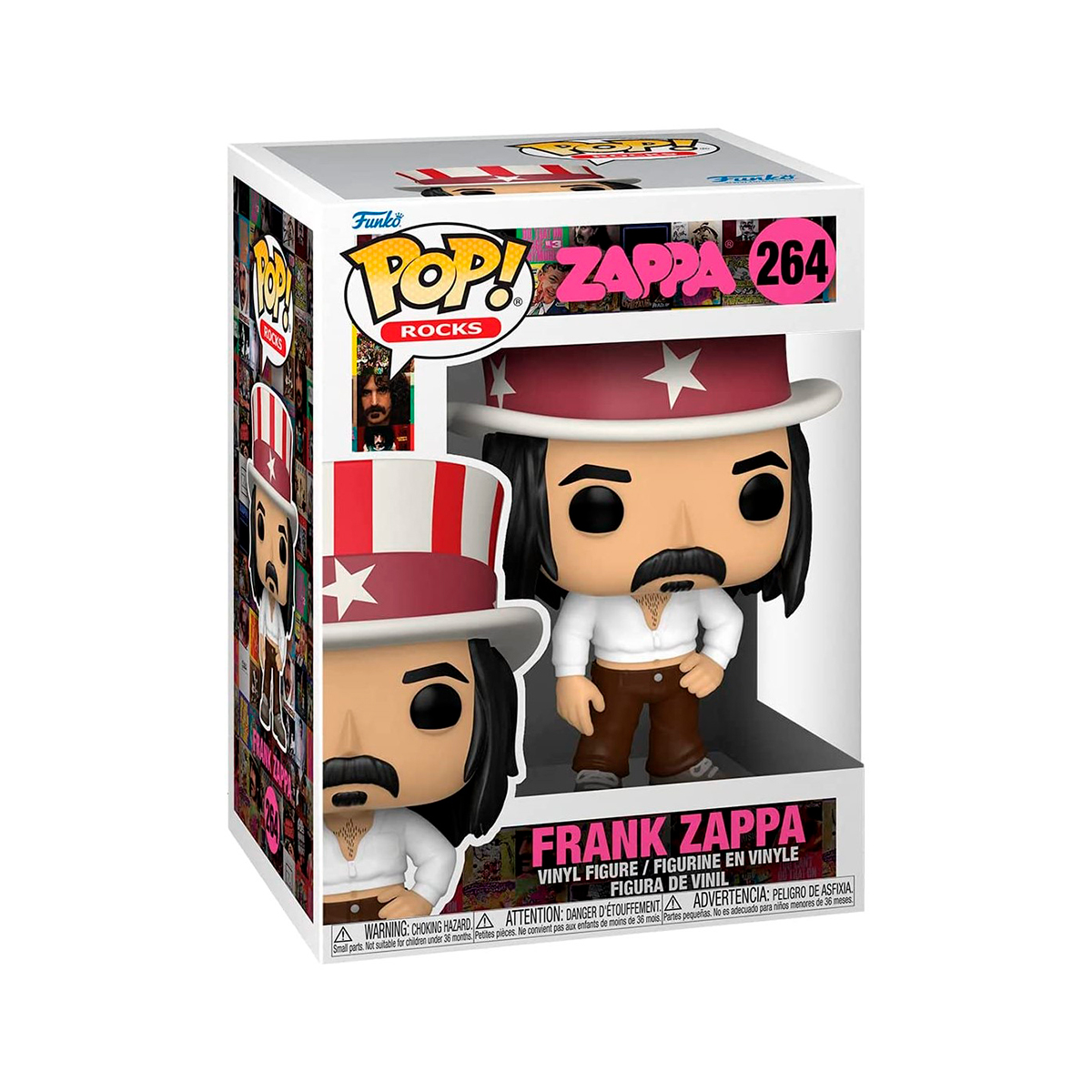 Колекційна фігурка Rocks-Френк Заппа-Funko-стилізована музична статуетка — превʼю 8