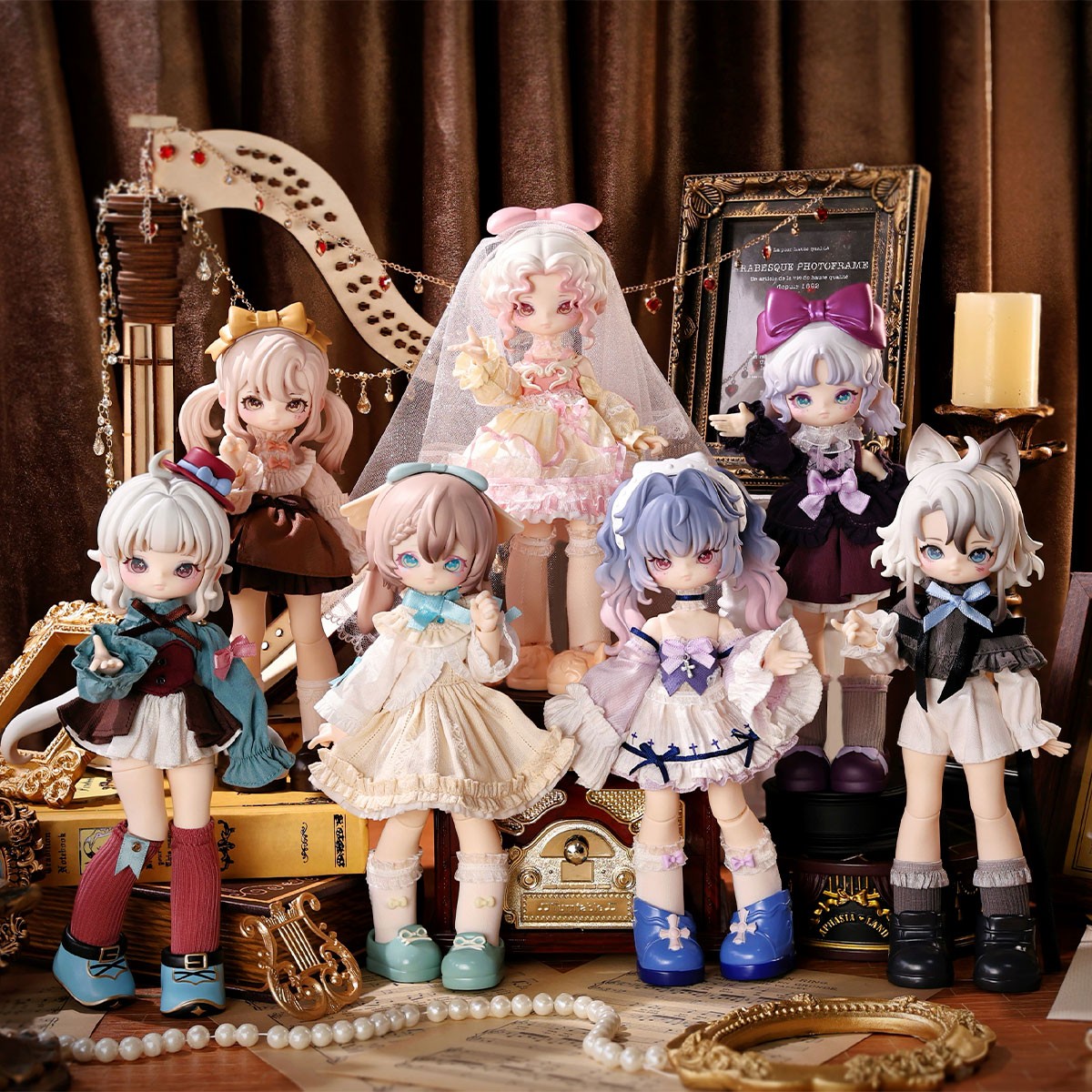 Колекційна лялька BJD POP TOP Lucky Emma 21 см шарнірна з аксесуарами — превʼю 4