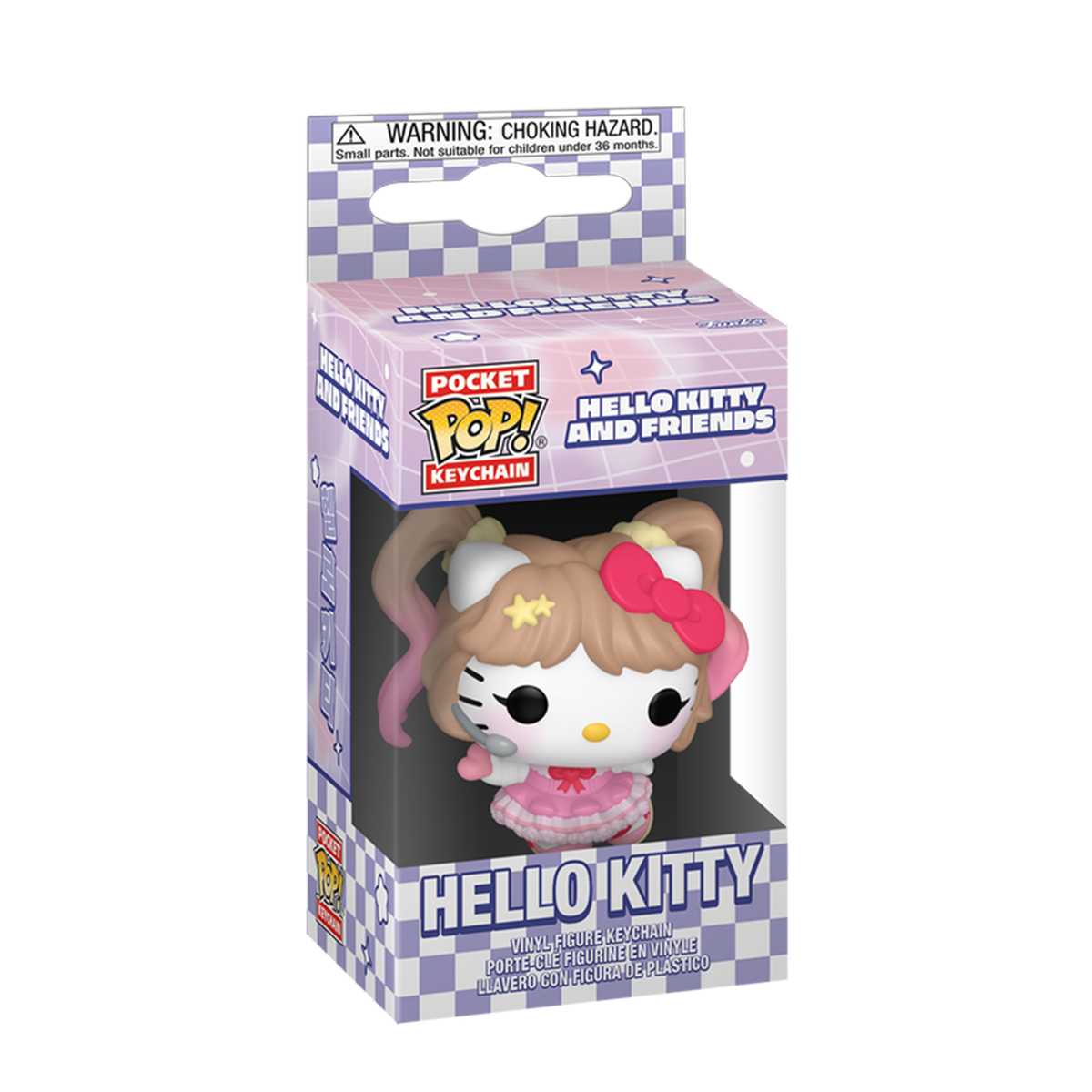 Ігрова фігурка на кліпсі Funko POP Hello Kitty - Hello Kitty K-Pop Багатоколірна — превʼю 5