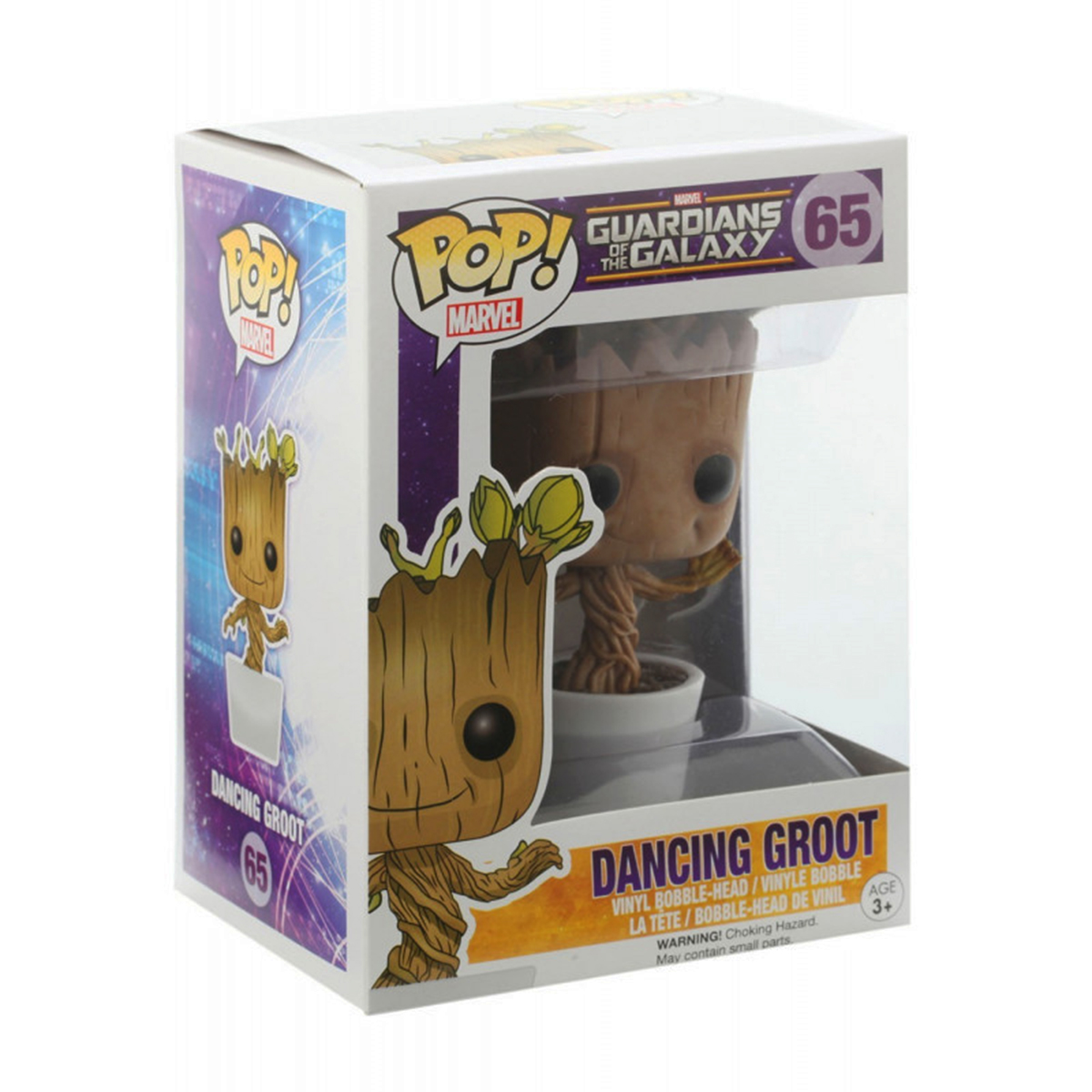 Фігурка Грут (Groot) — Funko Pop — Guardians of the Galaxy Marvel Коричневий — превʼю 8