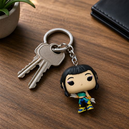 Фігурка-брелок Funko Pop! Кейпоп-мисливиці на демонів Зої 10 см Різнобарвна