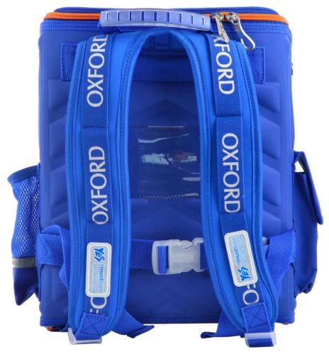 Рюкзак шкільний каркасний Yes Oxford 35x28x14.5 см Синій — превʼю 2
