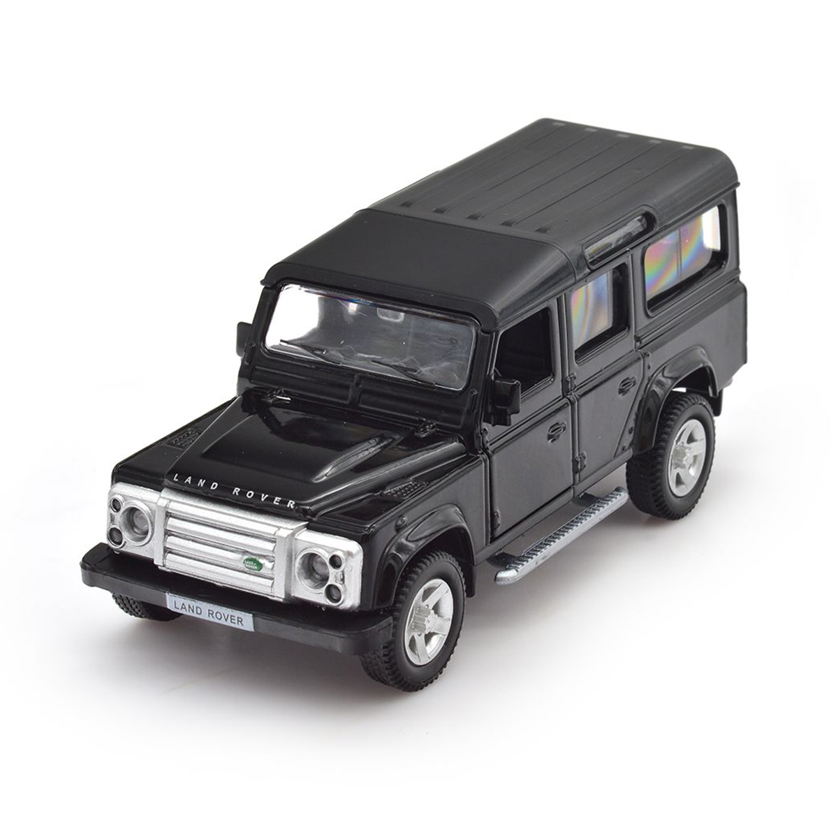 Автомодель Techno Drive Land Rover Defender 110 металева 1:32 Чорна — превʼю 12