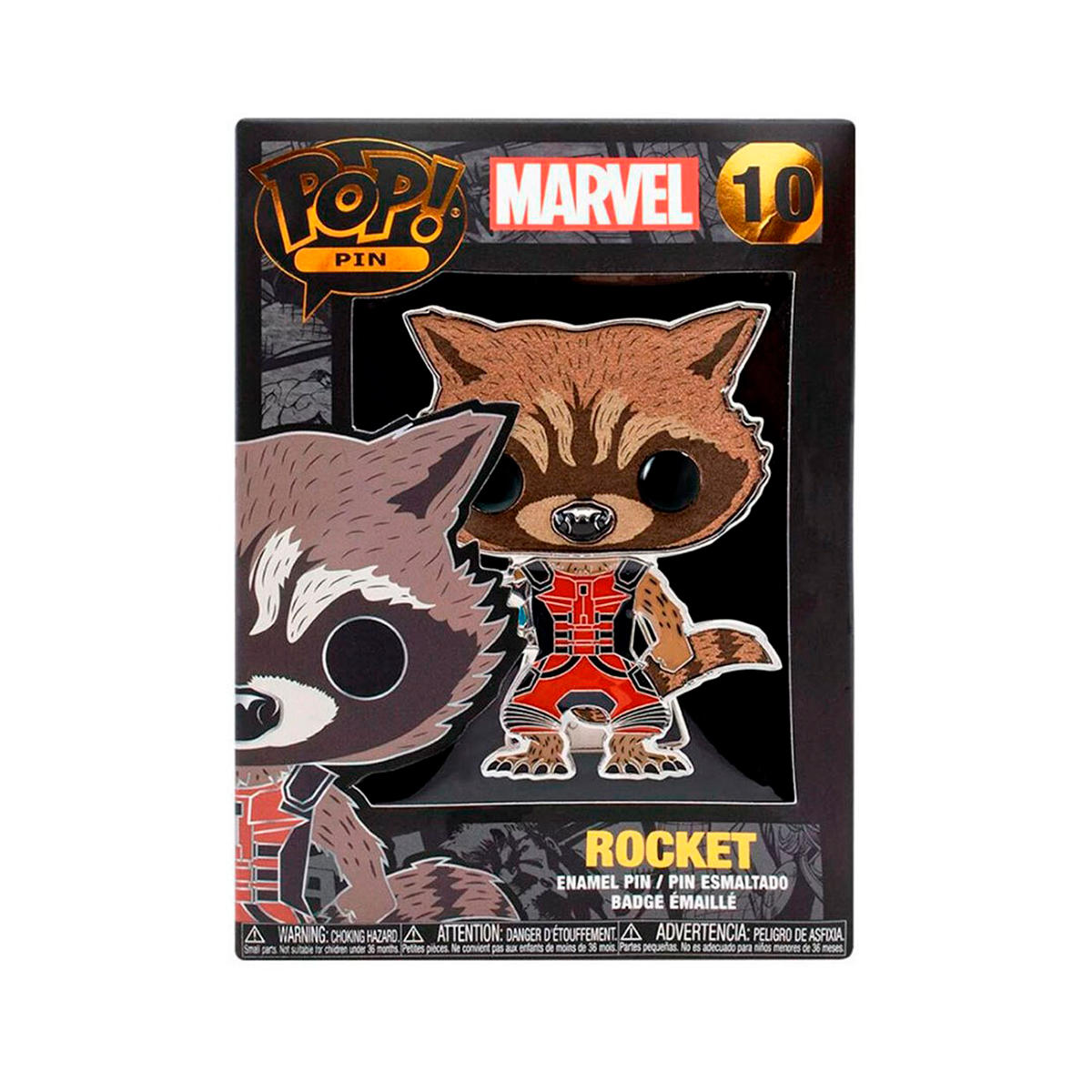 Колекційна фігурка Funko Pop Marvel - Єнот Ракета Rocket Raccoon фігурка — превʼю 6