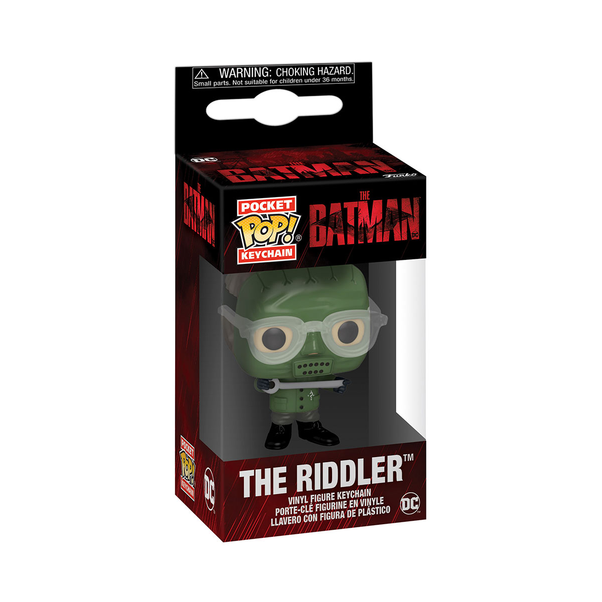 Колекційна фігурка Funko POP DC Batman-Riddler Зелений на кліпсі ігрова — превʼю 4
