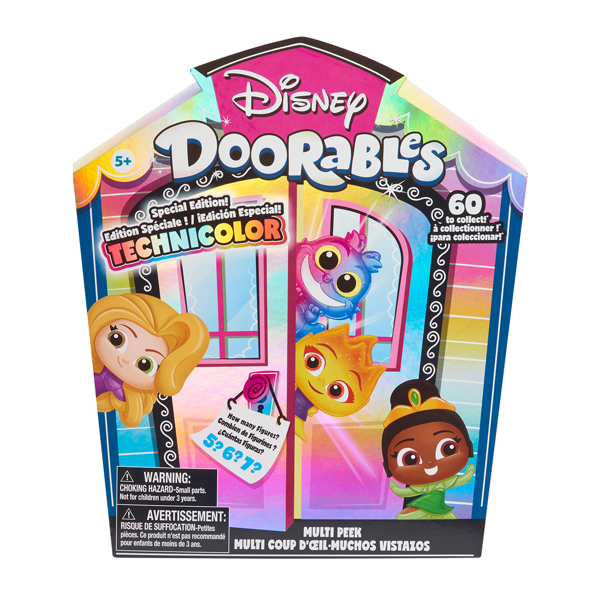 Ігровий набір Disney Doorables S11 Великий будиночок з 5-7 фігурками Багатоколірний — превʼю 6