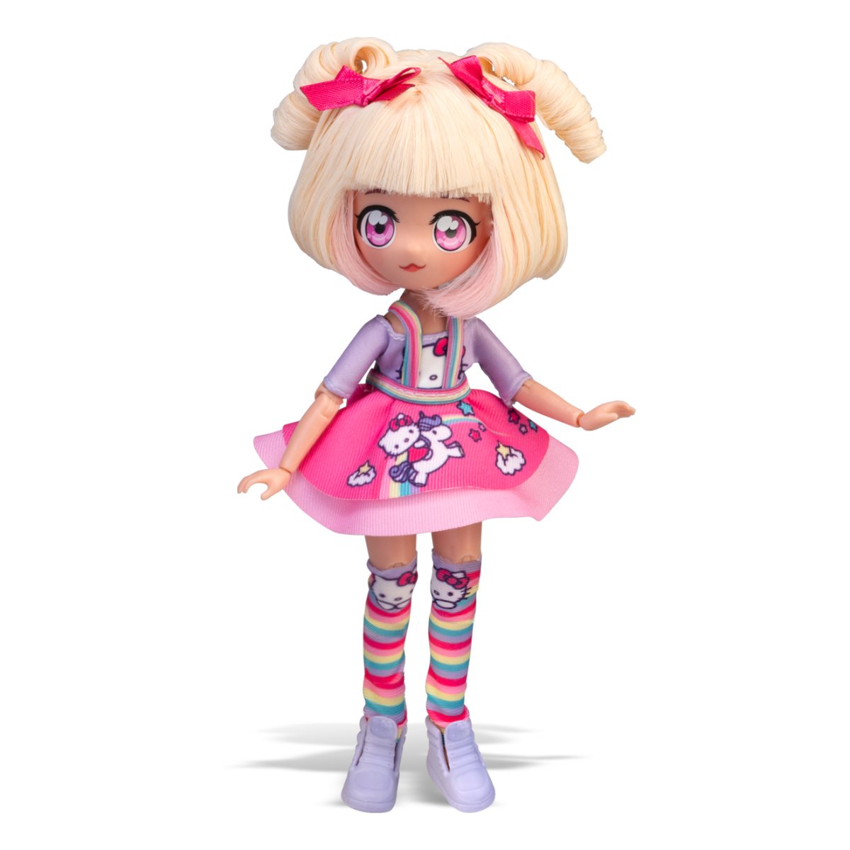 Лялька 4SF Manga Dolls Hello Kitty Цукерочка-єдиноріг 19,5 см — превʼю 14