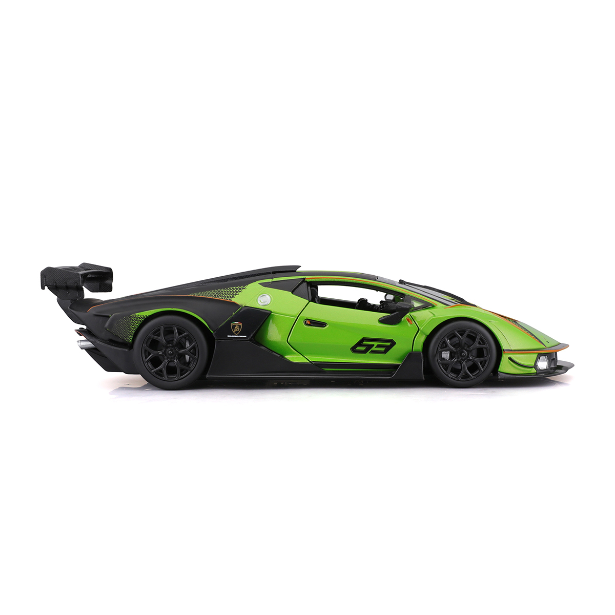 Колекційна автомодель Lamborghini Essenza SCV12 Bburago 1:24 Зелена — превʼю 16
