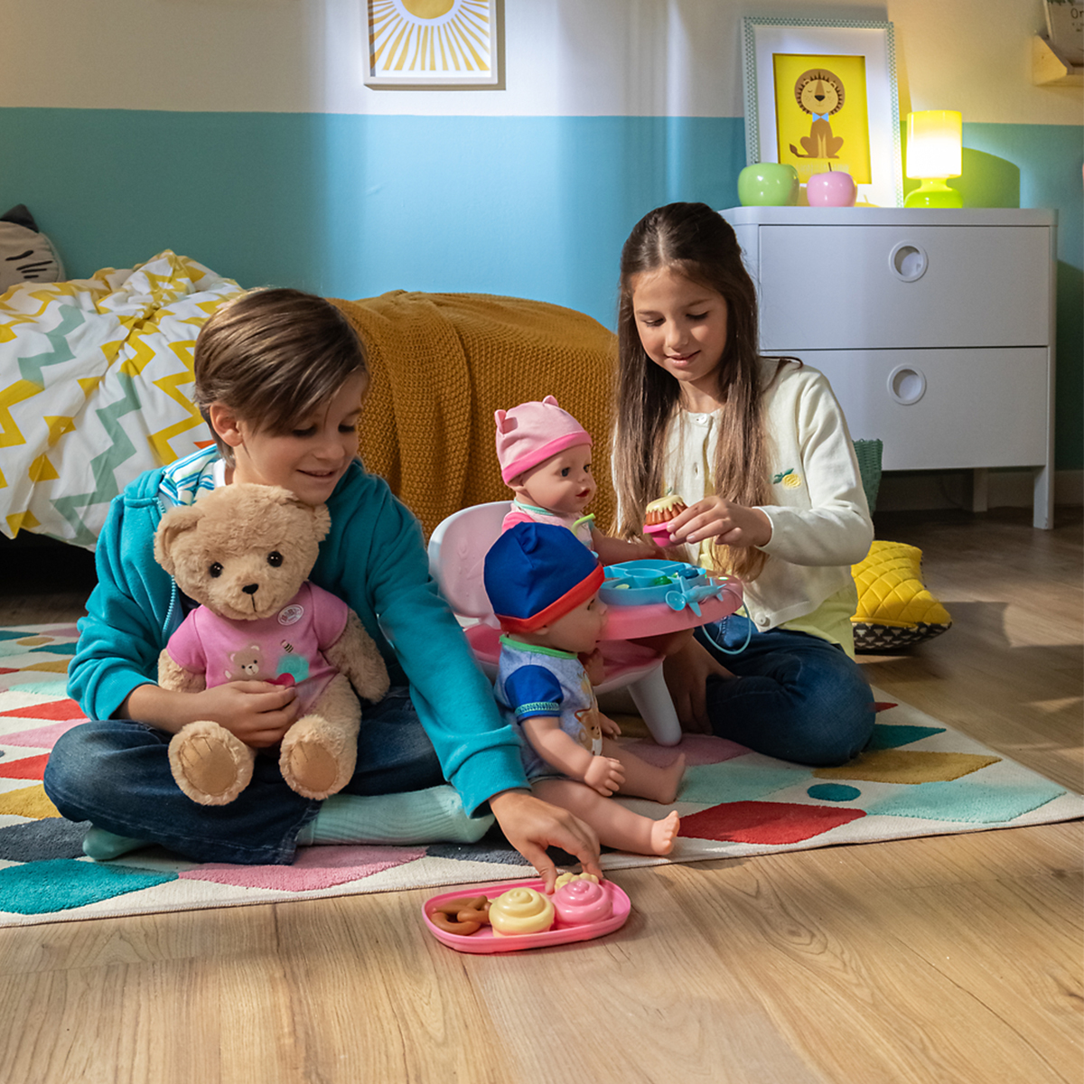 Інтерактивний столик для годування ляльки Baby Born S2 Час обіду зі звуком та світлом — превʼю 12