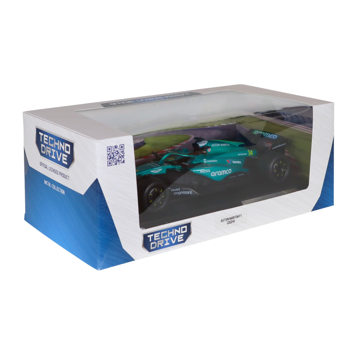 Автомодель Aston Martin F1 2024 Techno Drive 1:18 Бірюзова — превʼю 23