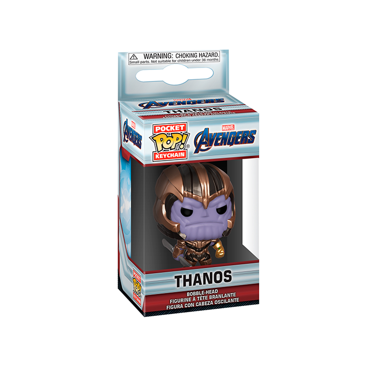 Ігрова фігурка на кліпсі Funko POP Endgame Thanos-Танос колекційна Багатоколірний — превʼю 5