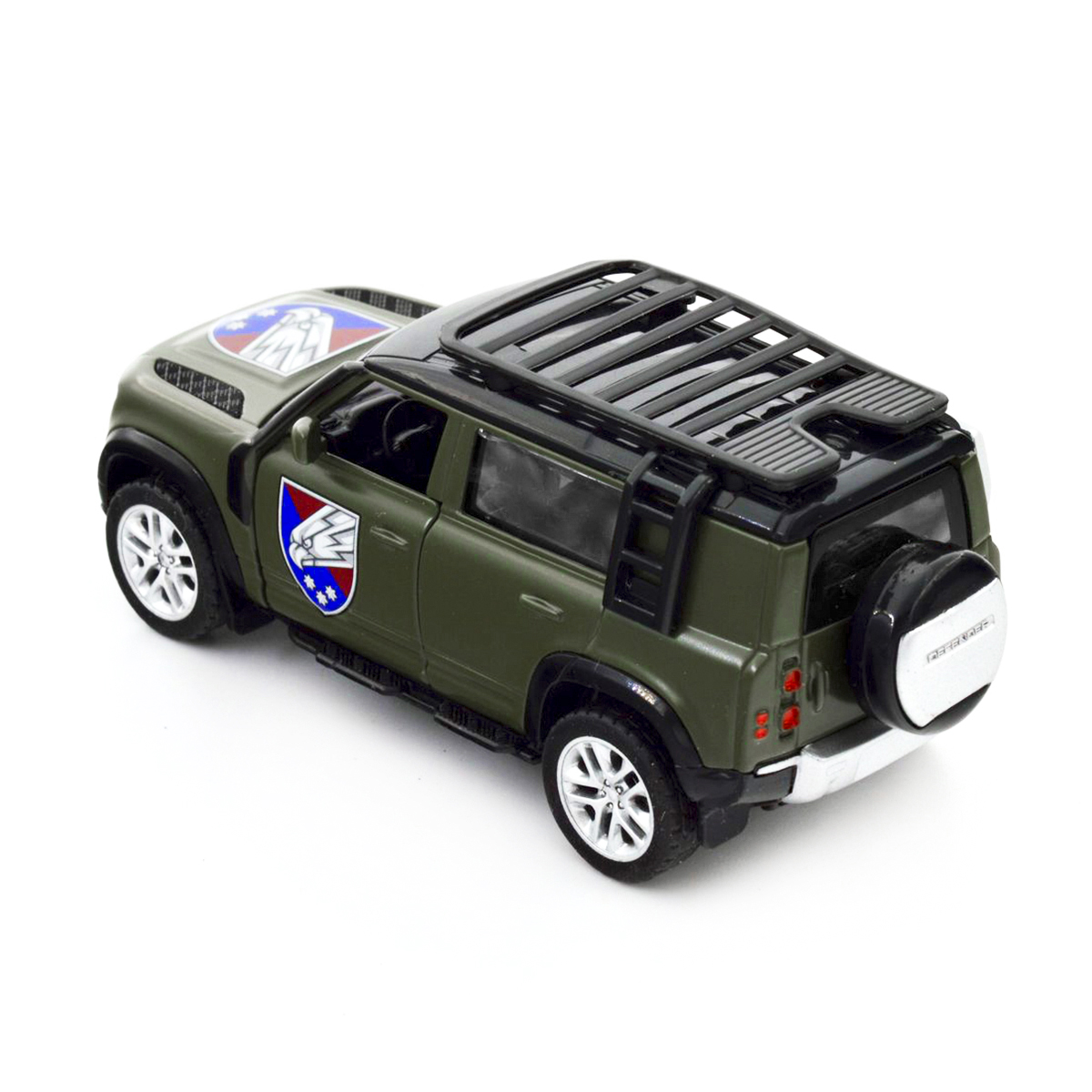 Колекційна модель Land Rover Defender 110 25 ОПДБр Techno Drive 1:43 металева — превʼю 26