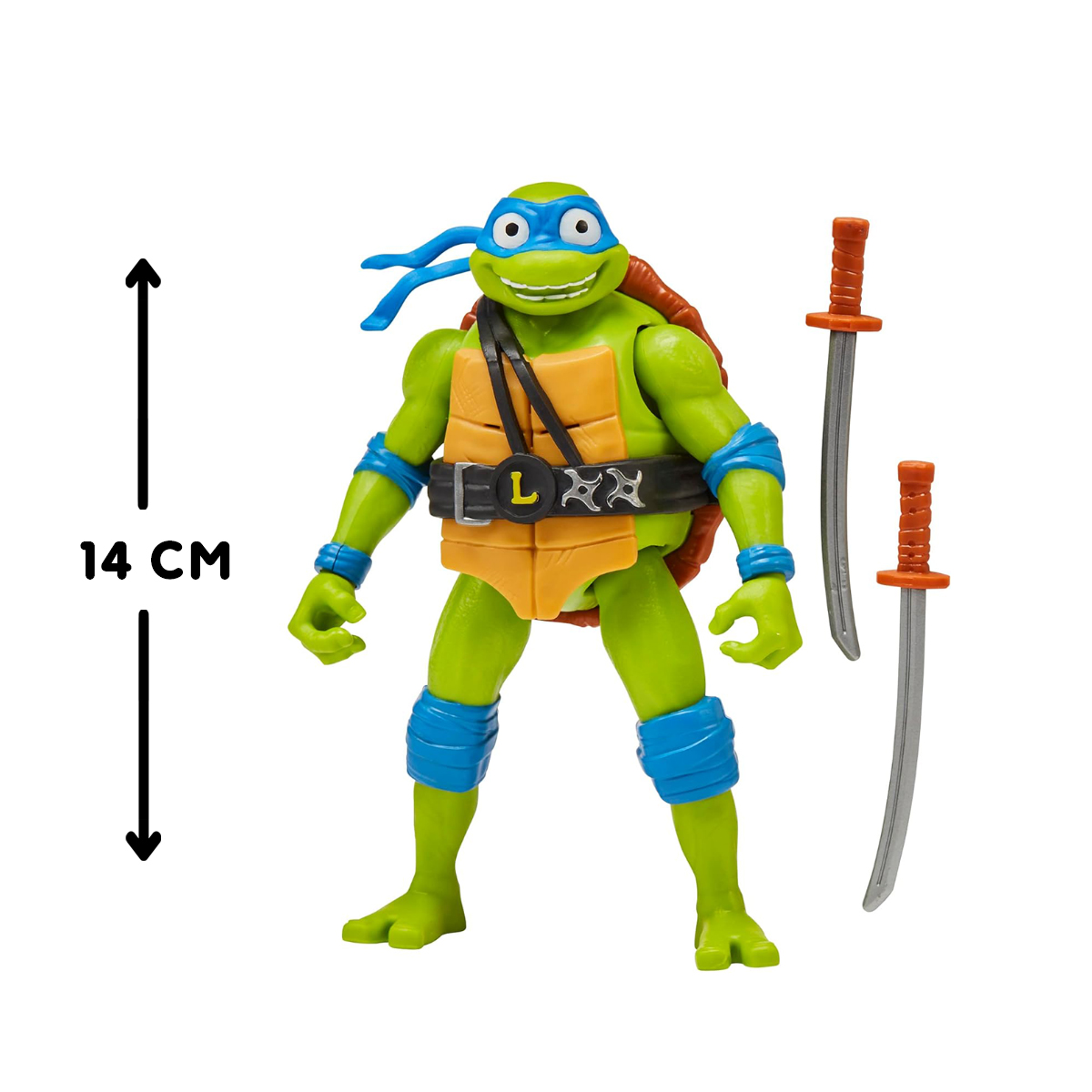Ігрова фігурка TMNT Леонардо Mutant Mayhem зі звуком — превʼю 13